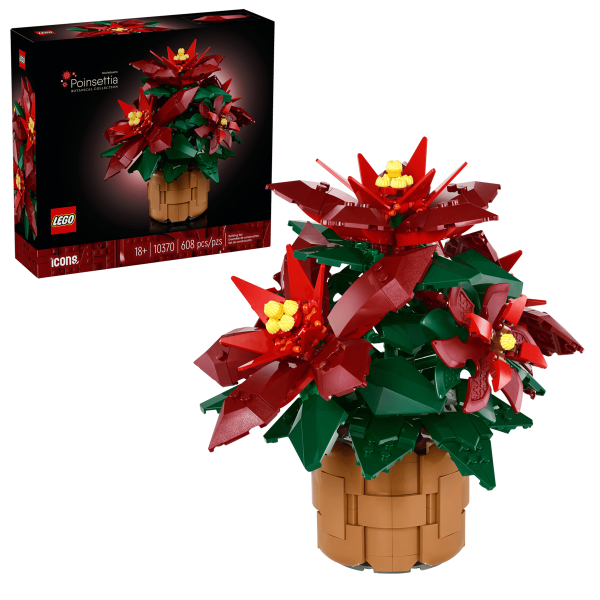 lego poinsettia 10370
